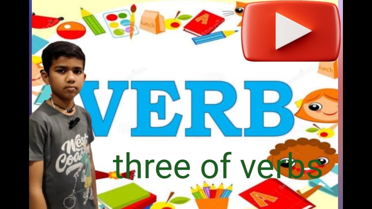 Three Forms Of  | Verbs With Meaning | ❣️🧑‍🦰