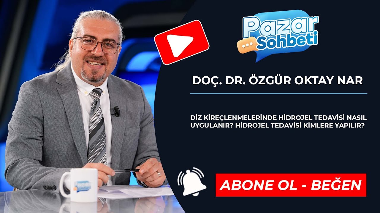 DİZ KİREÇLENMELERİNDE HİDROJEL TEDAVİSİ NASIL UYGULANMALI? | PROF. DR. ÖZGÜR OKTAY NAR | 30.06.2024