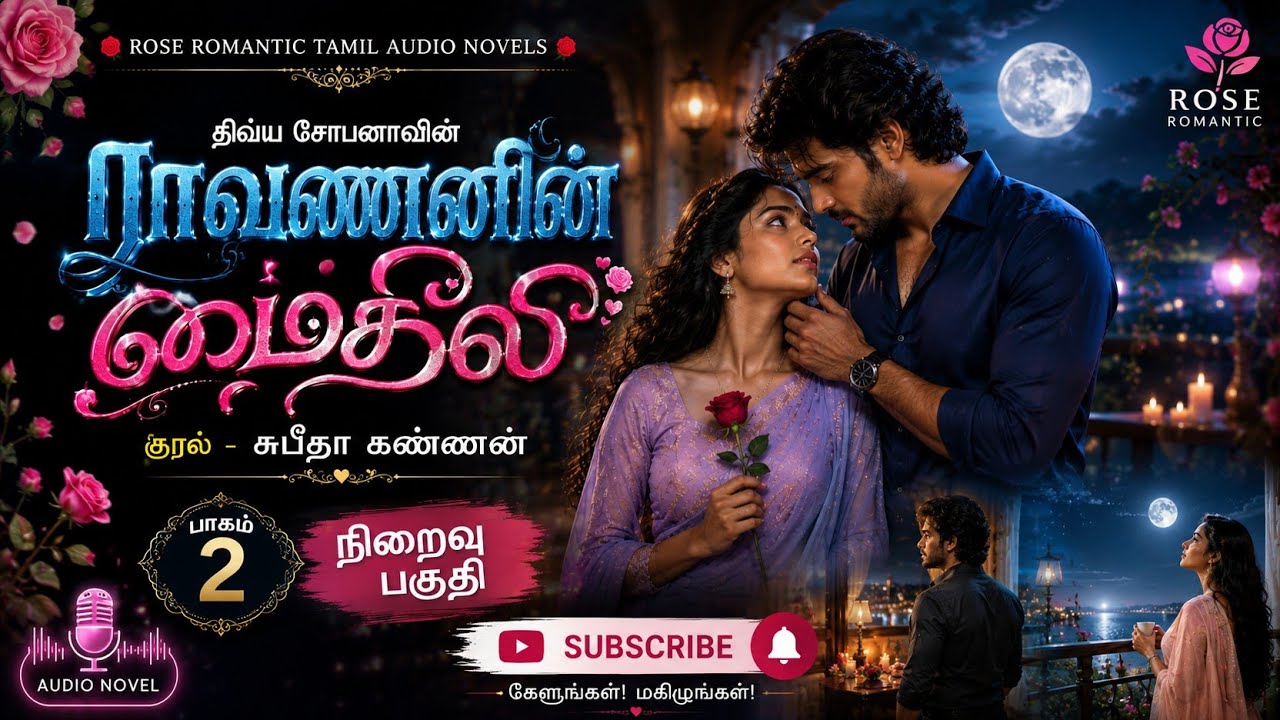 Ravananin Maithili part 2|Divyashobana  novels|tamil novels audiobooks|romantic love novel|