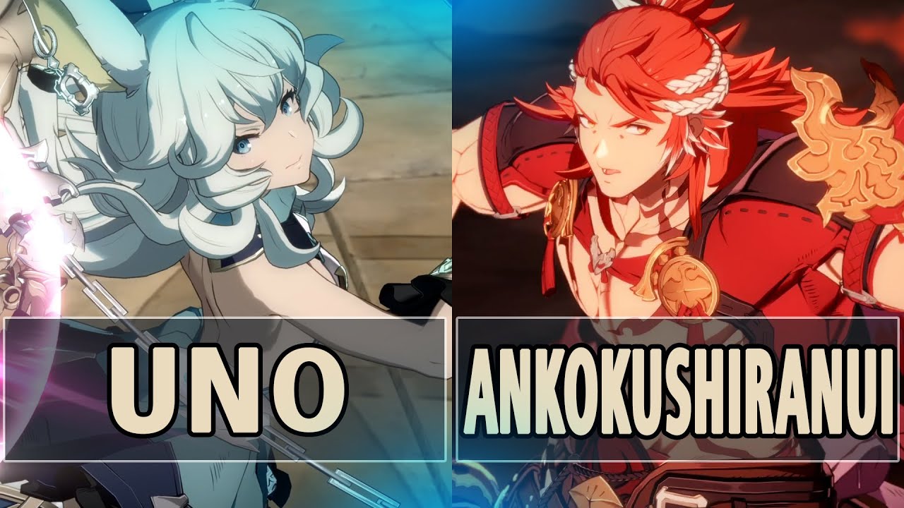 GBVSR:🔥UNO (Ferry) Vs AnkokuShiranui (Wilnas)🔥| High Level Gameplay.