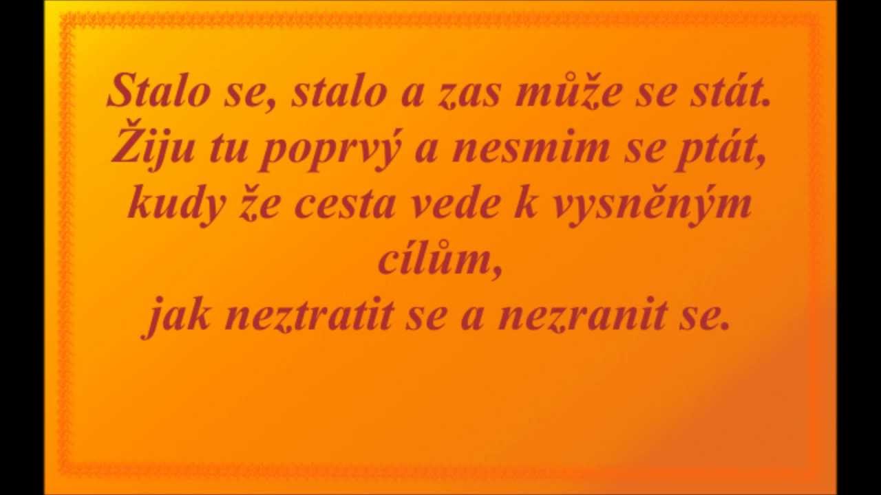 Tomáš Klus - Mimorealita (lyrics)
