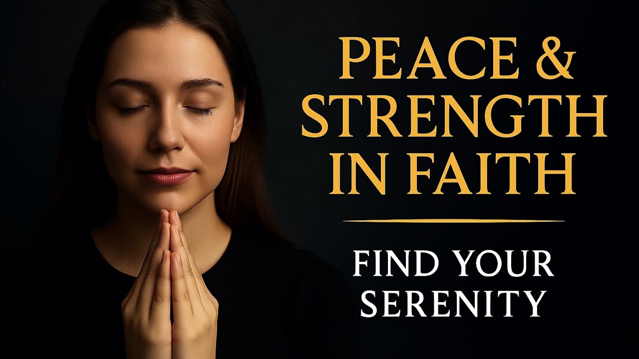 Anchored in Faith: A Soothing Prayer for Peace and Strength
