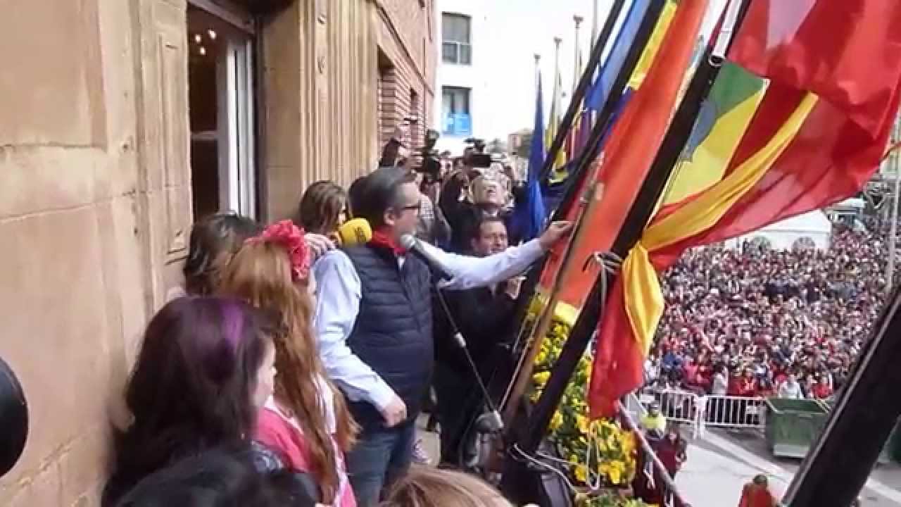 Calahorra La Rioja Fiestas Marzo 2015 El Cohete Chupinazo
