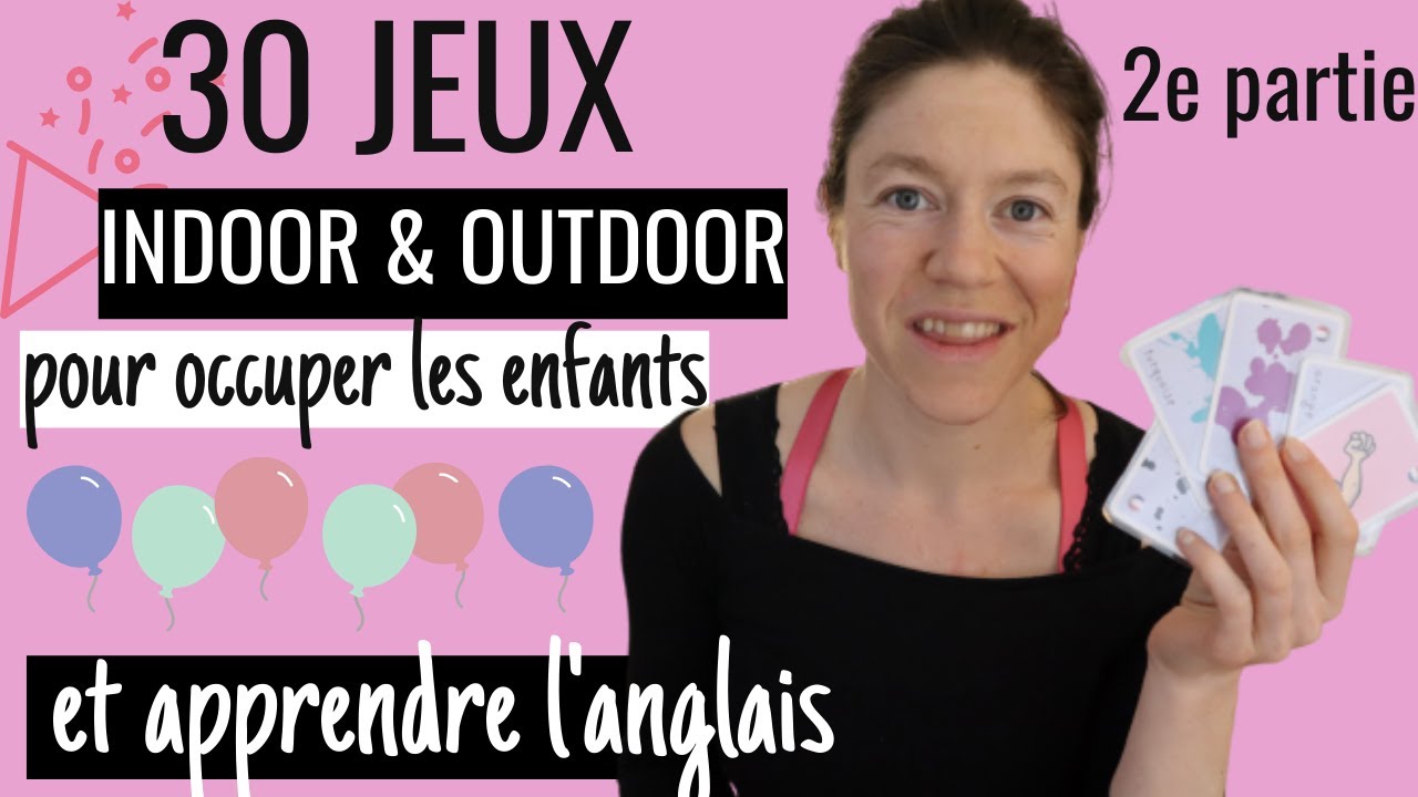 DES JEUX POUR FAIRE APPRENDRE L'ANGLAIS AUX ENFANTS:jeux type montessori pour apprendre en s'amusant