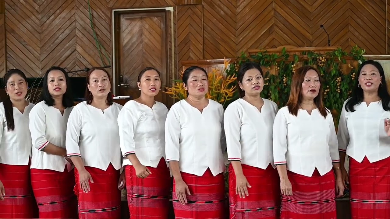 Bringing in the sheaves, Phom Baptist Church Dimapur.