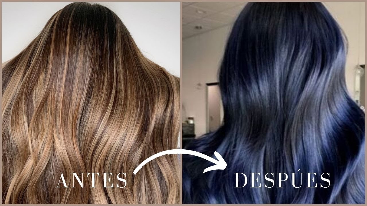 Cubre un balayage sin que quede de 2 tonos | No uses tinte negro