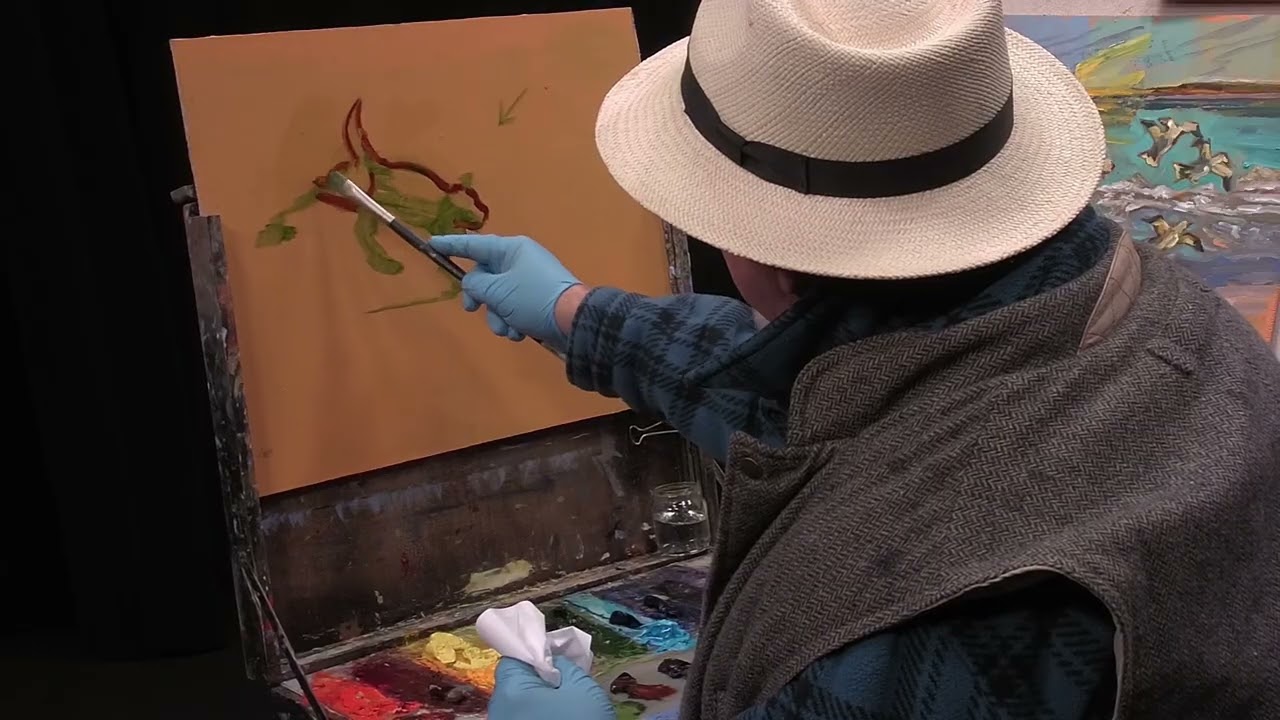 Painting a Dog