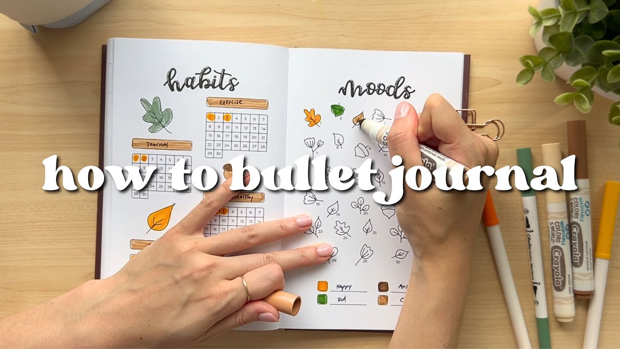 How to Set Up a Bullet Journal Planner | Ideas for Beginners