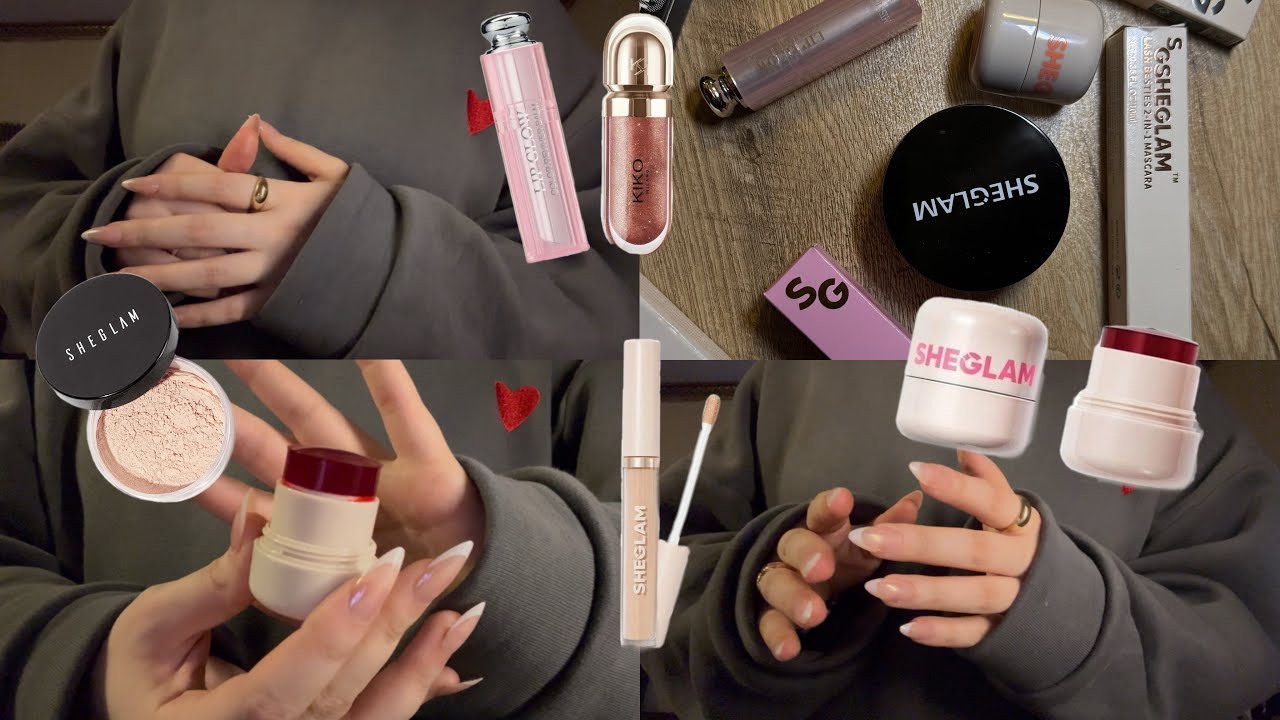 مشتريات مكياج المرحلة الأولى Unboxing Sheglam makeup ❤️