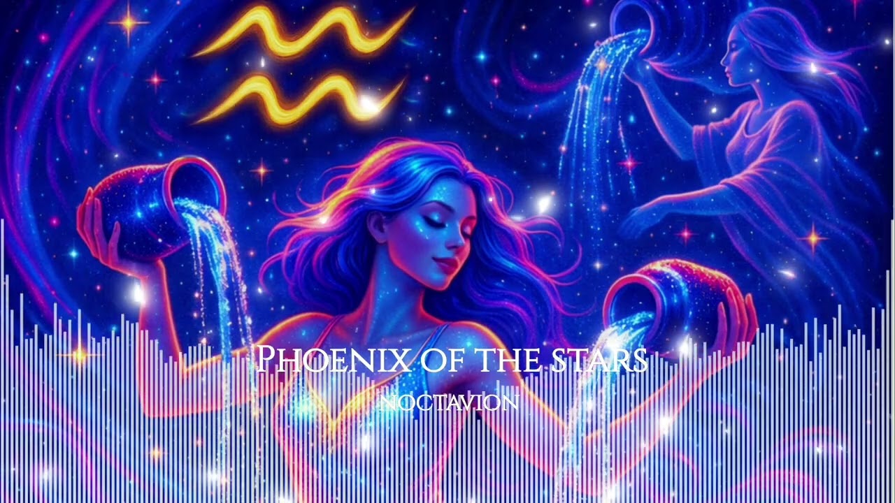 Phoenix of the stars  - ✨️Aquarius ♒️✨️- Silver Moon Collection - #NoctavioN #zodiac #aquarius 