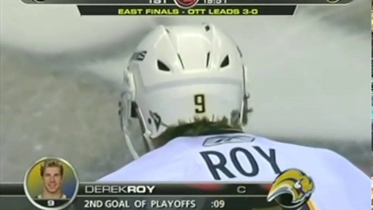 Derek Roy Goal - Game 4, 2007 ECF Senators vs. Sabres
