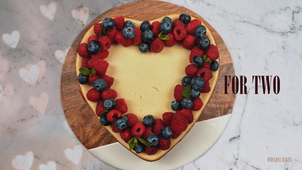 Cheesecake with Berries | A Simple Valentine’s Dessert