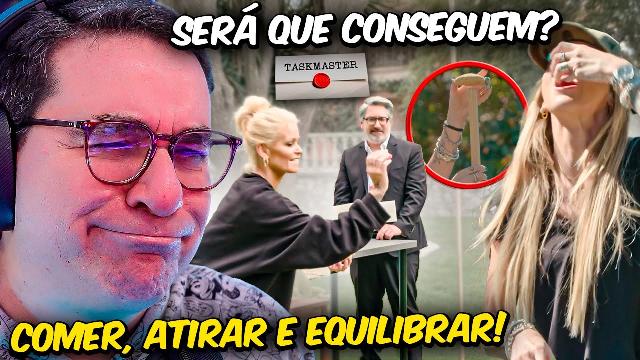 RIC REAGE | TASKMASTER PT 🇵🇹  | T3 | EP 6 | PT 1 | COMER, ATIRAR E EQUILIBRAR...