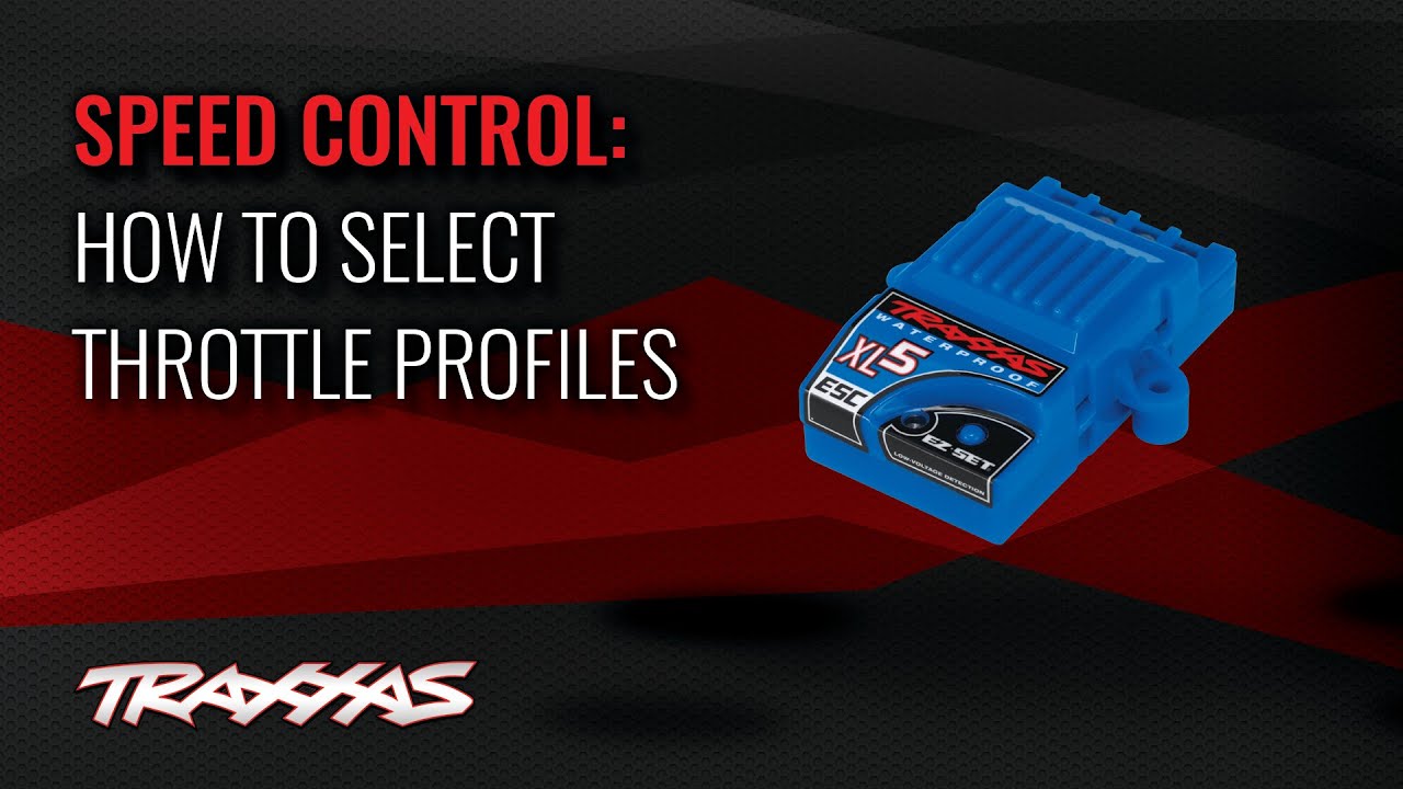 How to Select Throttle Profiles | Traxxas Support
