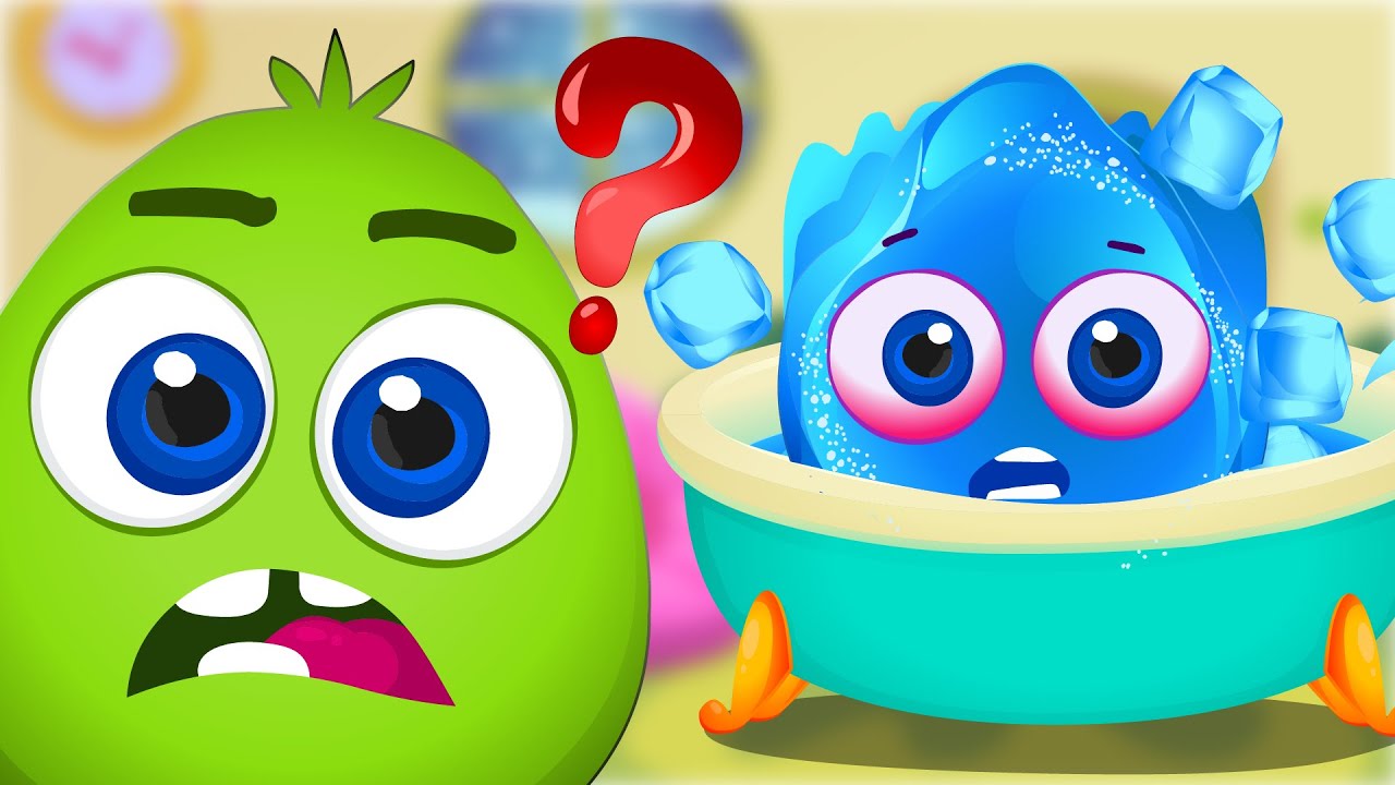 Op y Bob: Aprendiendo con un Baño de Agua Fría | Dibujos Animados para Niños