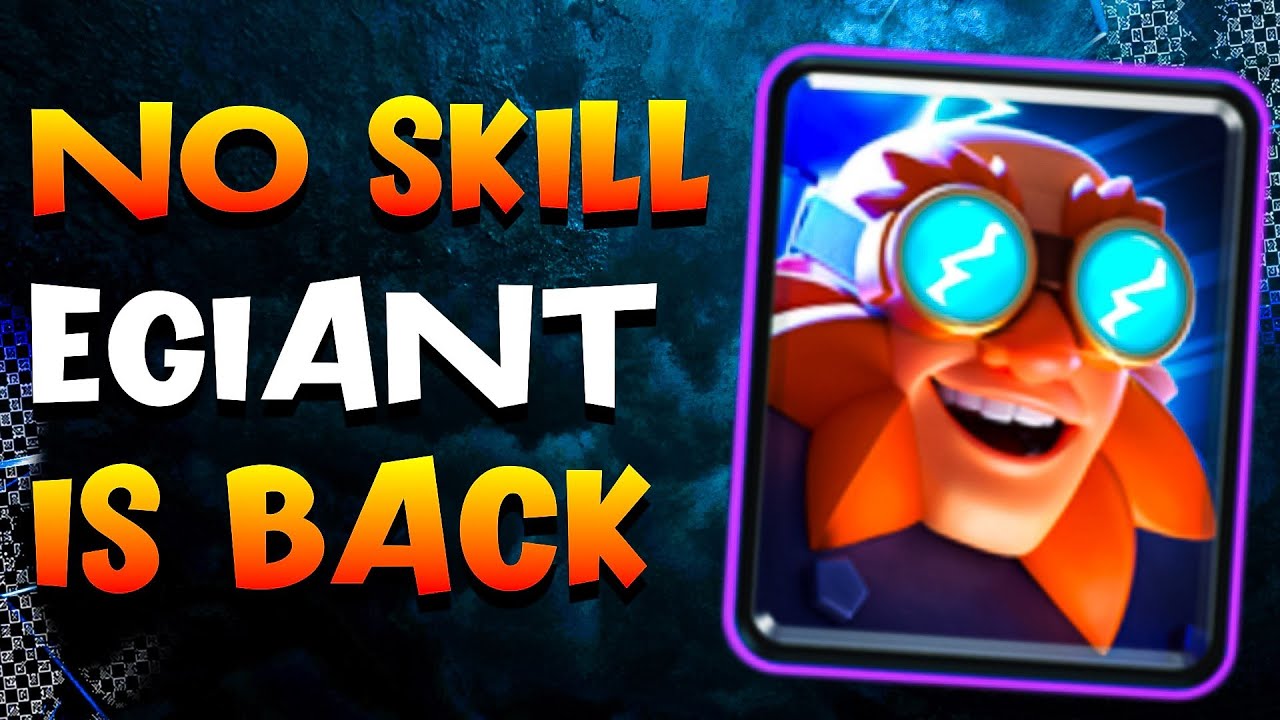 This *ZERO* Skill Electro Giant Deck is Back in the Meta