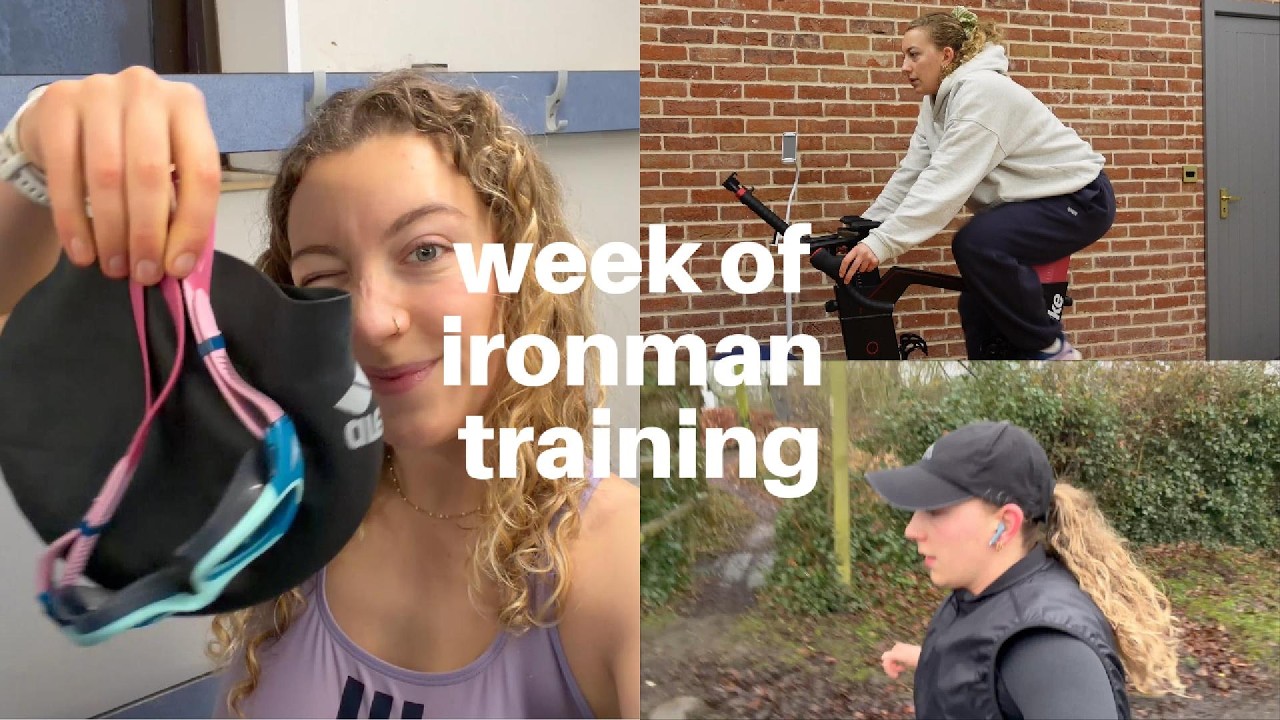 WEEK OF TRAINING WITH ME - ironman 70.3 incomingggg