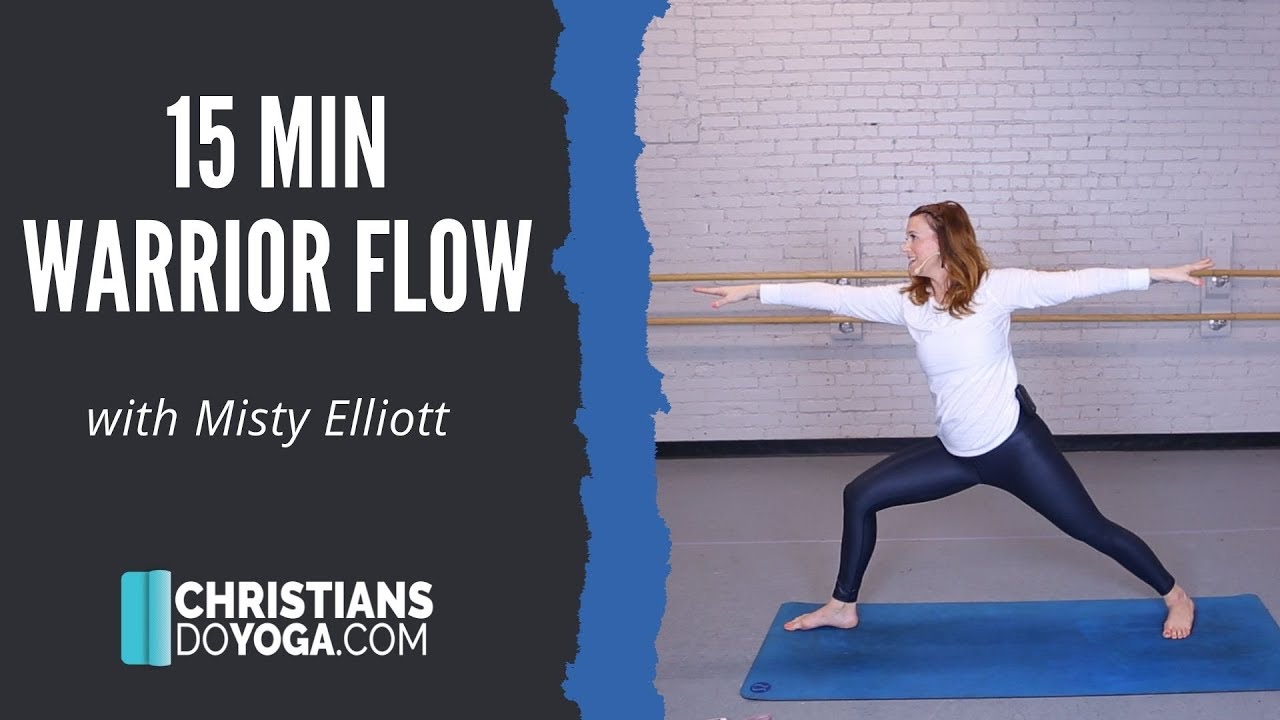 Christian Yoga  For Beginners - Warrior Flow - ChristiansDoYoga com