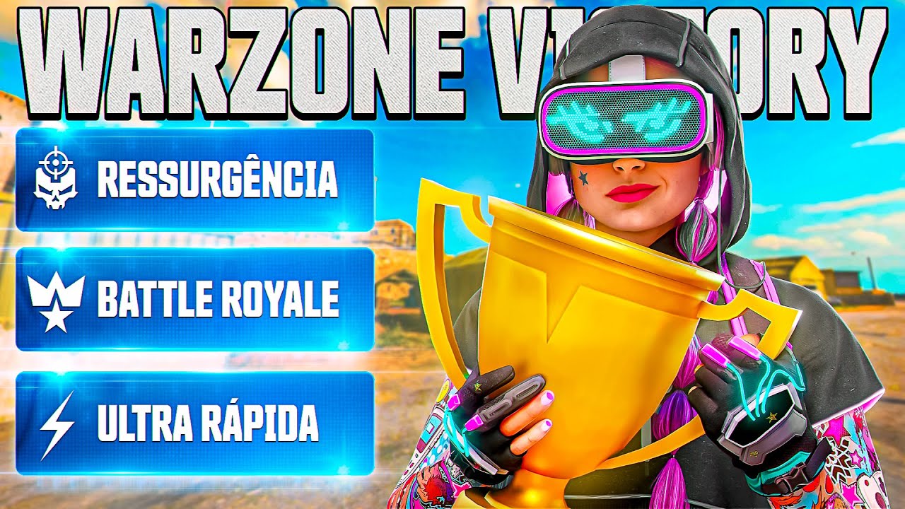 TENTEI GANHAR TODOS os MODOS do WARZONE SEM PERDER… CONSEGUI?