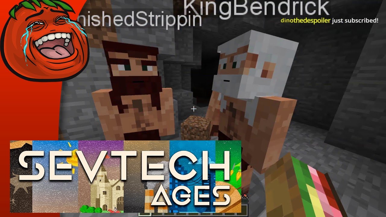 [Tomato] Sevtech Ages Minecraft : The surface world can be cruel *caveman sounds*