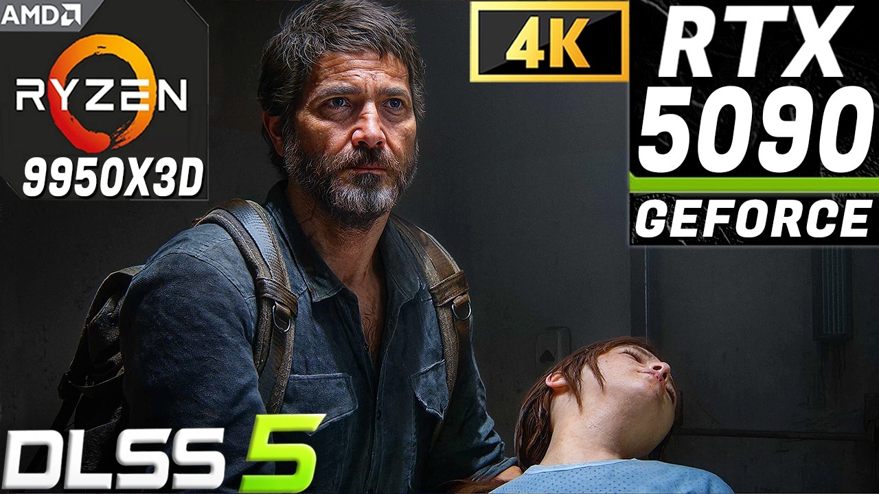 Это слишком реалистично ~ DLSS 5 в The Last Of Us 2 ~ RTX 5090 + 9950X3D | 4K - УЛЬТРА графика