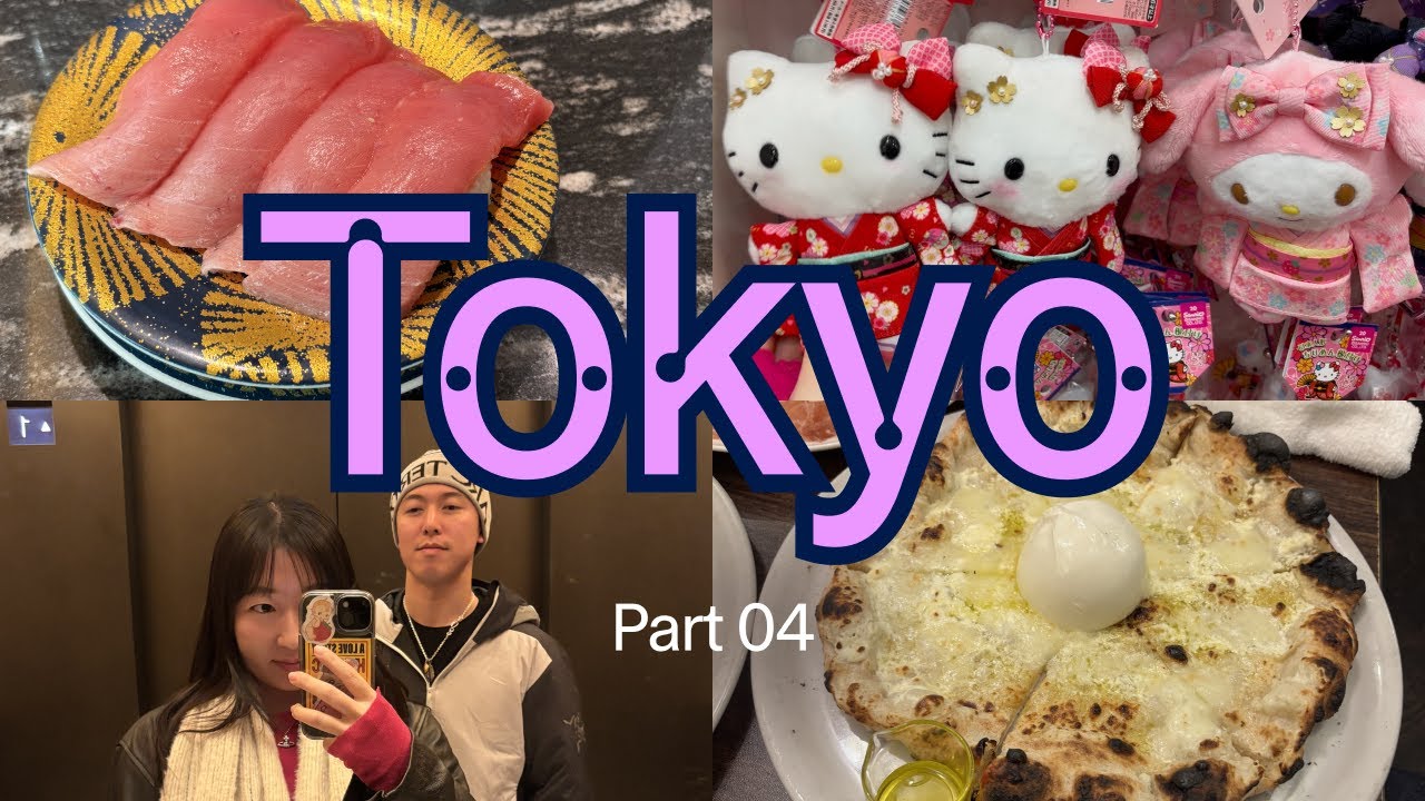 Tokyo Travel Vlog (Part 4) | Muji, Sushi, Japanese Pizza, Ginza Six, United Airlines Business Class