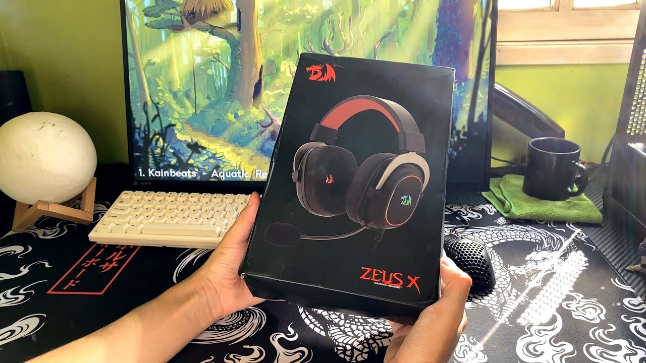Unboxing Redragon Zeus X RGB H510 - Headset Custo benefício bom