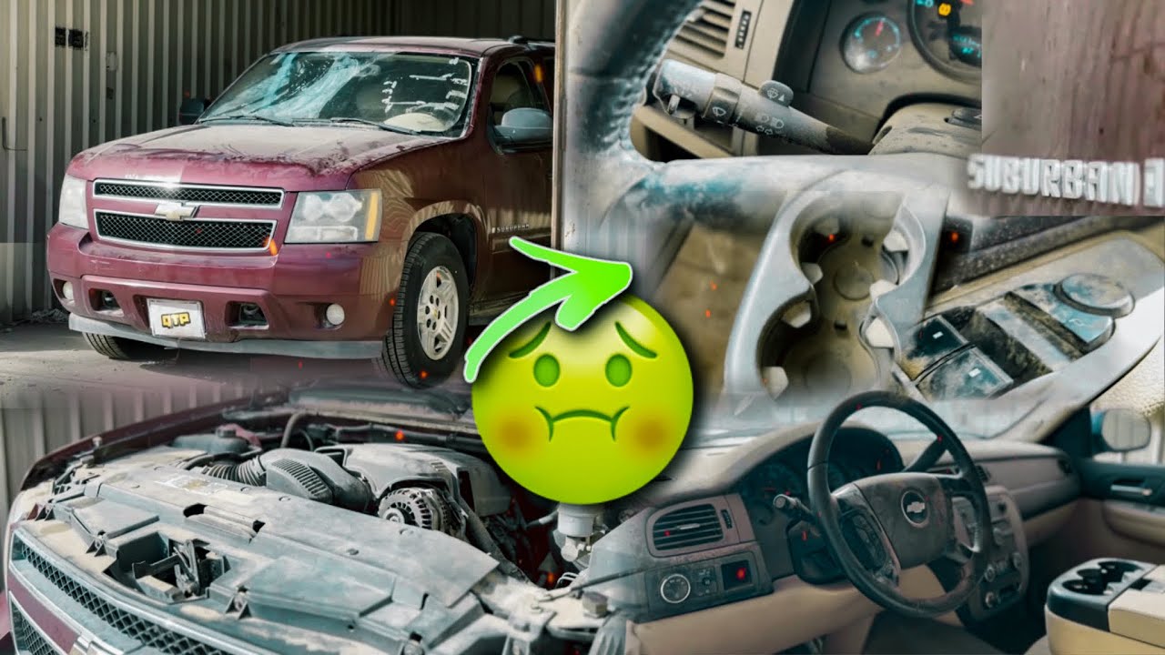 تجديد اوسخ سيارة في القناة واقفة من 2014 /جمس تاهو سوبر بان gmc طقمنا له كفرات🤯🤢ادخل وشوف 🔥