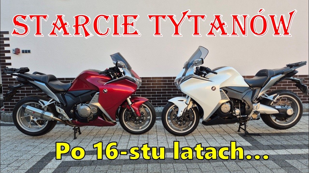 Honda VFR1200F  x2😱  czyli  podwójne wyzwanie = dojechanie🙃
