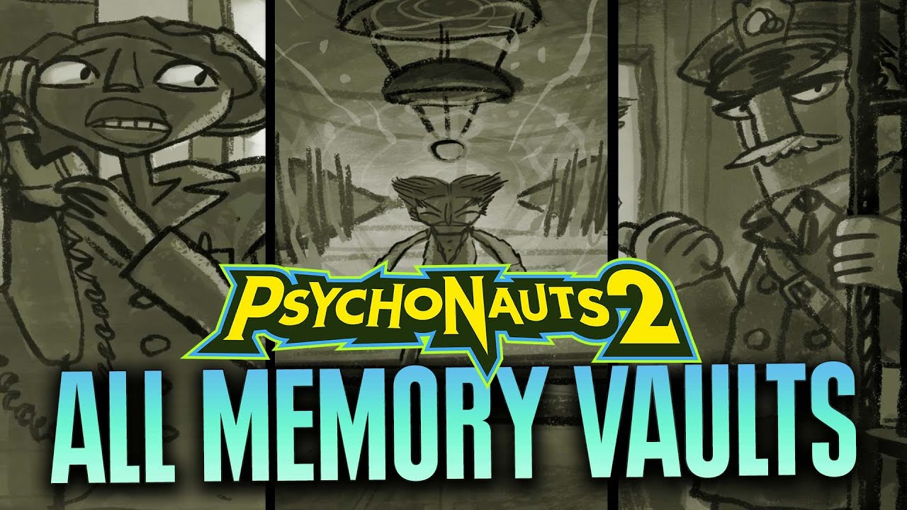 Psychonauts 2 - All Memory Vault Locations + All Character Lore