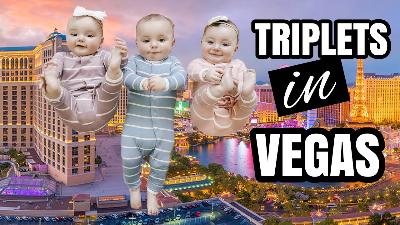 Epic Road Trip: The Triplets Conquer Las Vegas