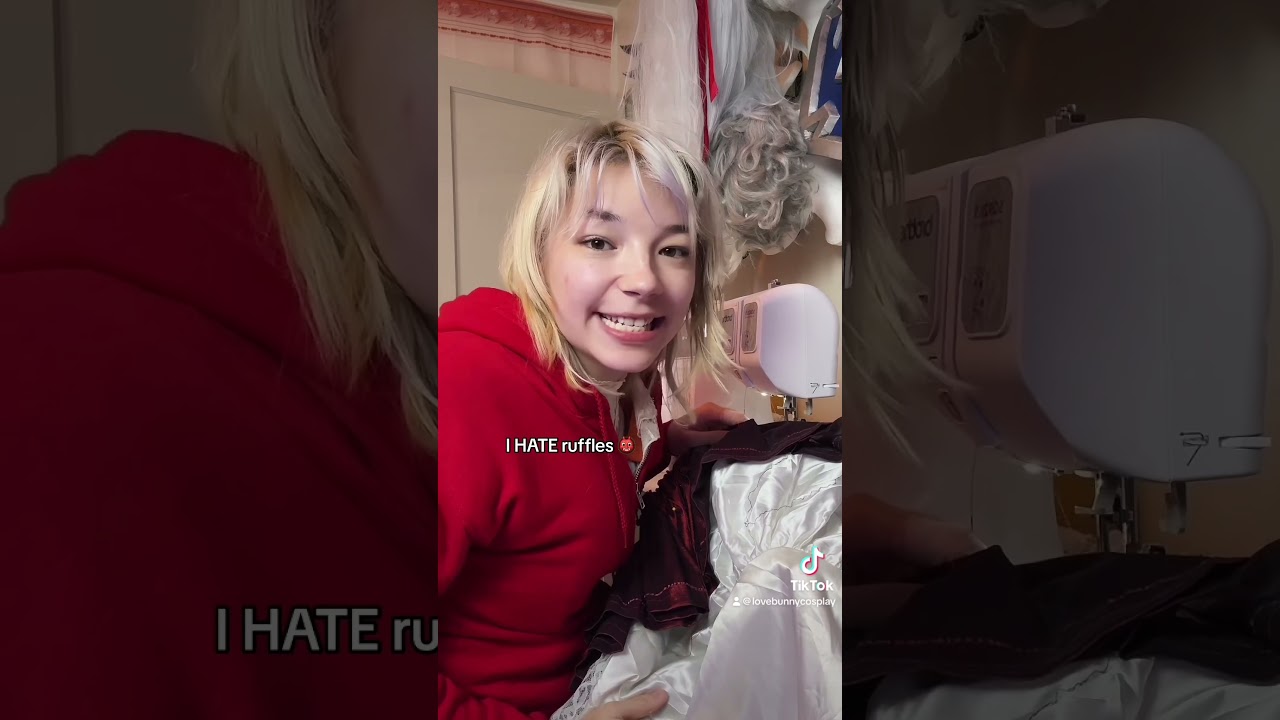 PART 2 can you guys tell how much i love sewing 💀