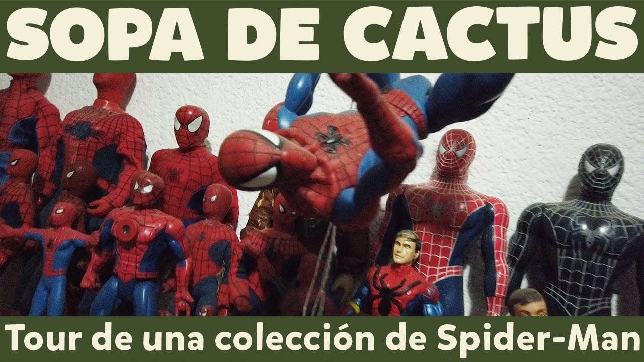 Tour de una colección de Spider-Man