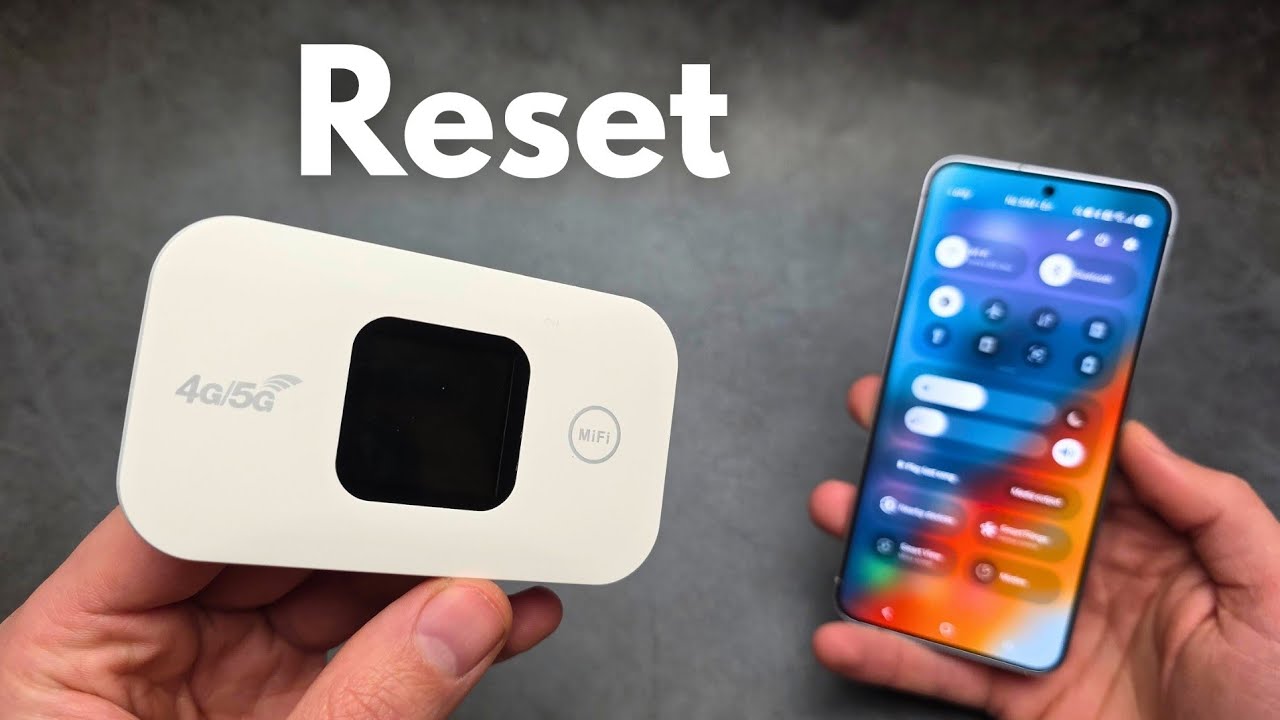 Как сбросить до заводских настроек портативный Wi-Fi роутер-модем MiFi 4G LTE