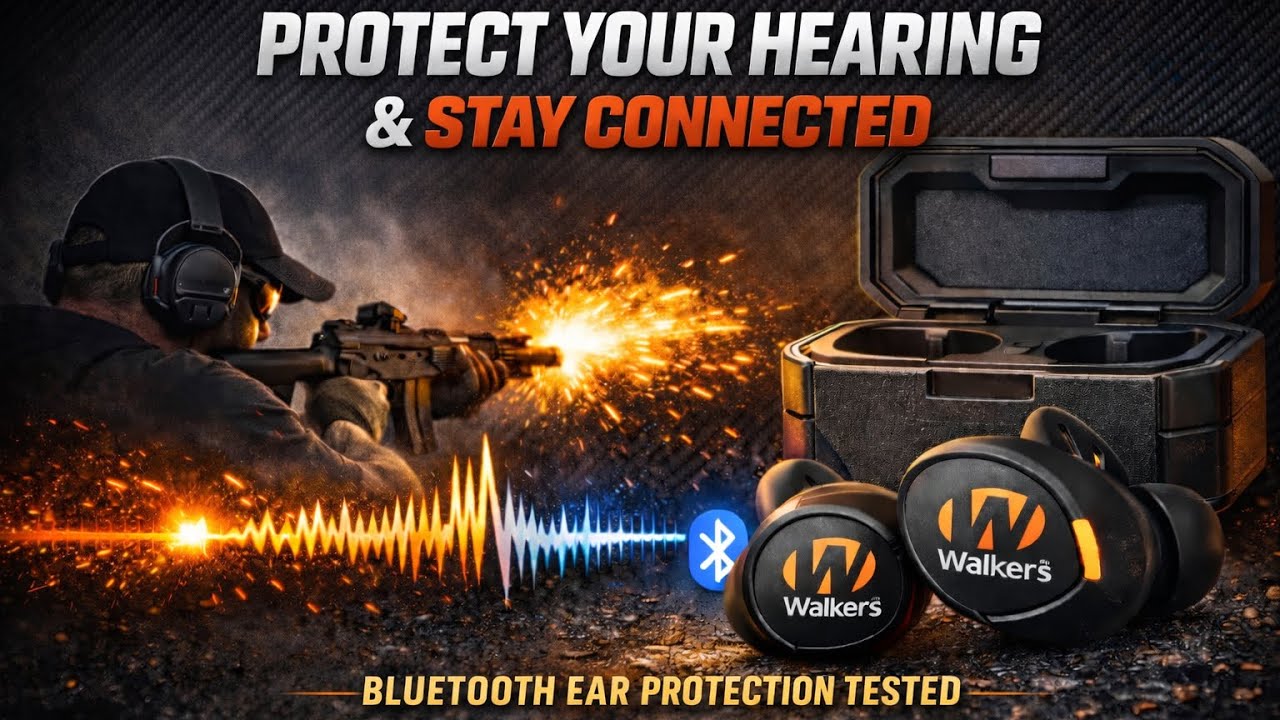 Обзор средств защиты слуха Walker's Suppressor | Тестирование электронных Bluetooth-наушников