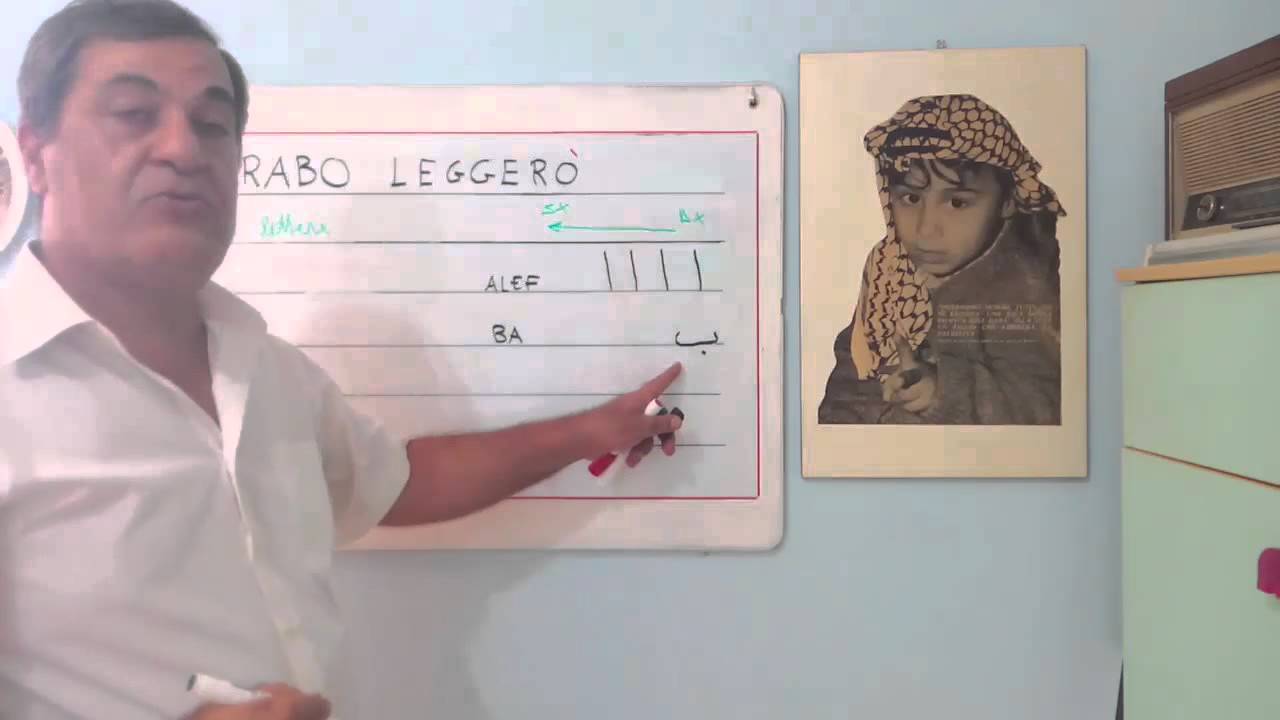 L'Arabo Leggero #1 - Lezioni light - Lettere alfabeto arabo - letters of the Arabic alphabet