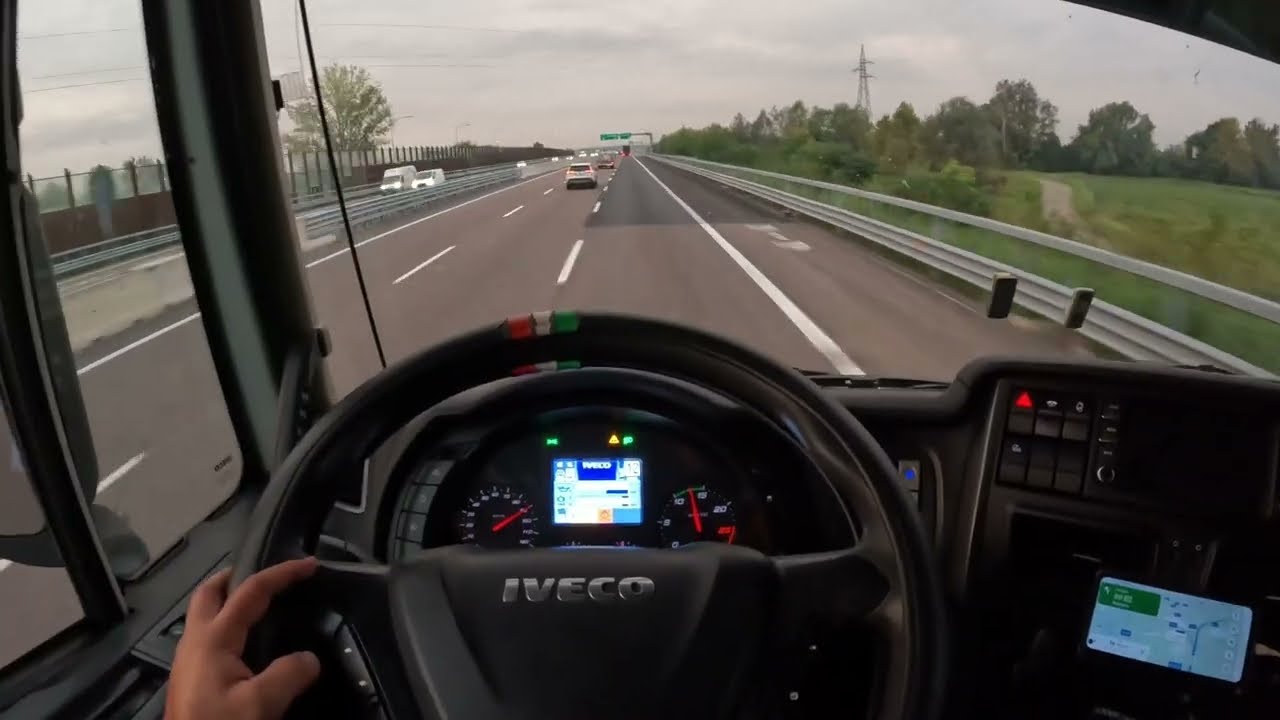 Pov Driving Iveco Stralis 560 Gopro Video 01 like @AngelVenkov1