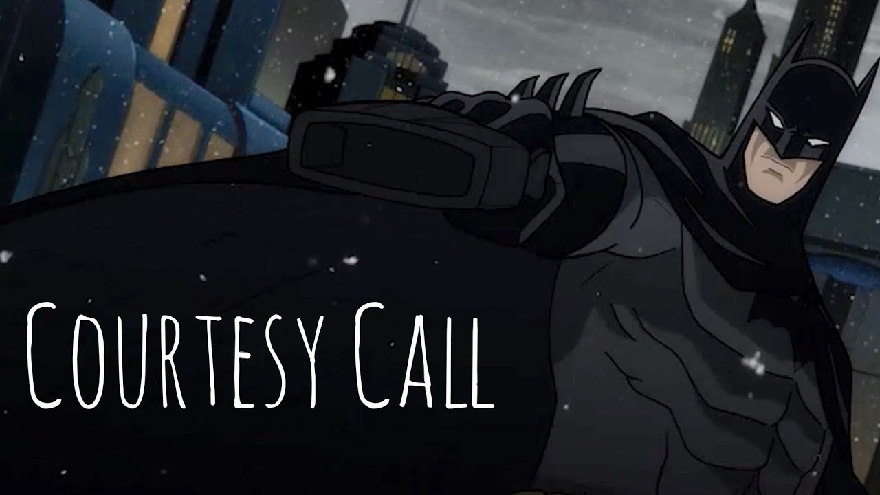 Batman The Long Halloween Part 2 -  AMV - Courtesy Call