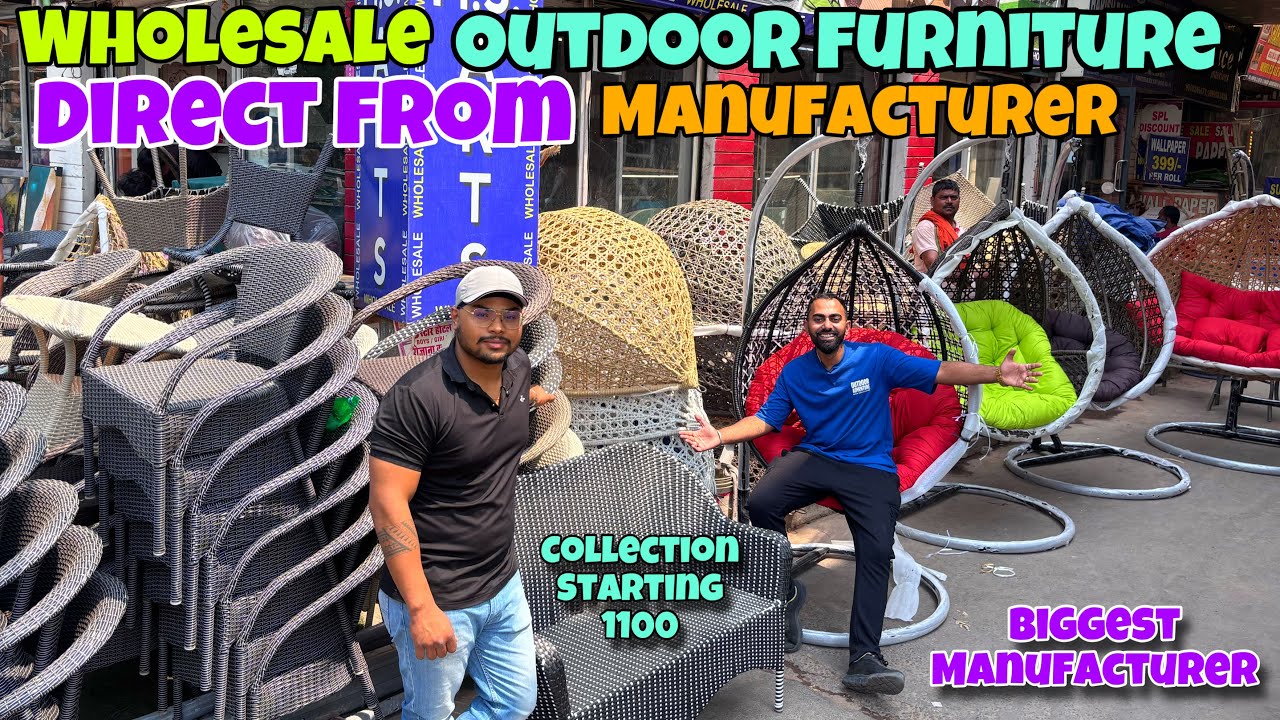 Wholesale Outdoor Furniture From Factory | Wholesale & Retail #outdoorfurniture #furniture #jhula