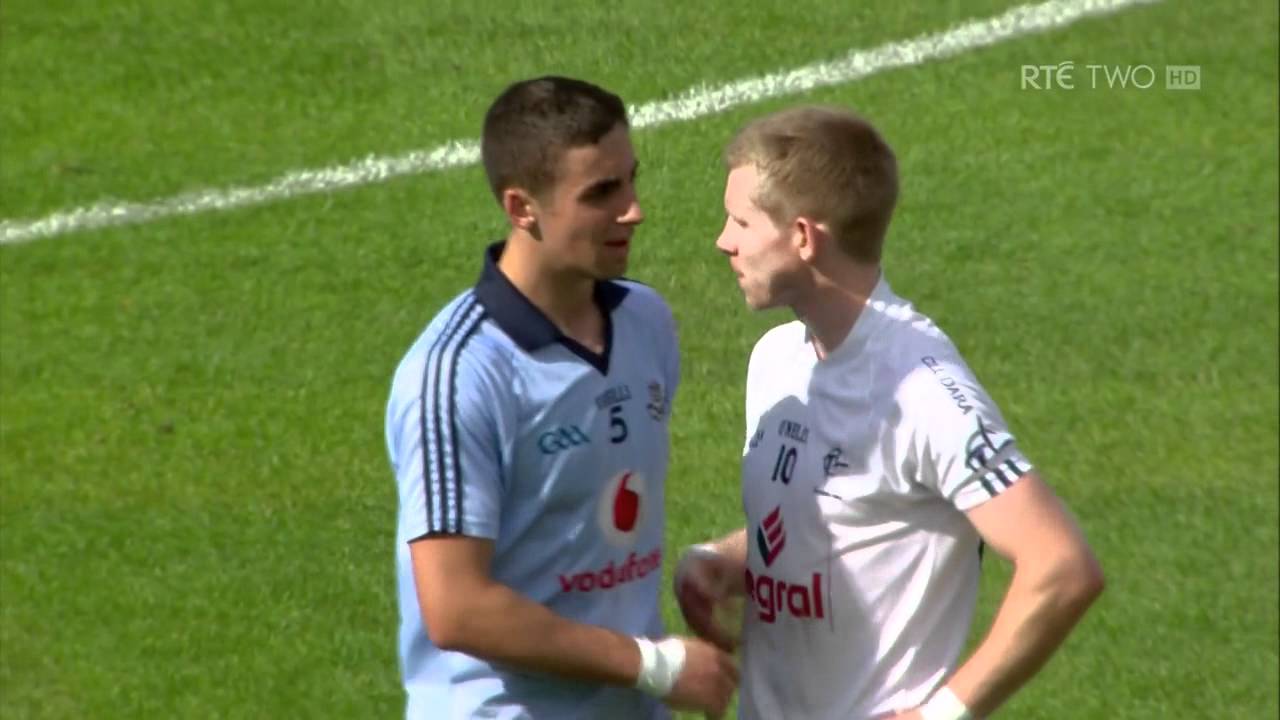Bernard Brogan controversial winning point Dublin v Kildare HD