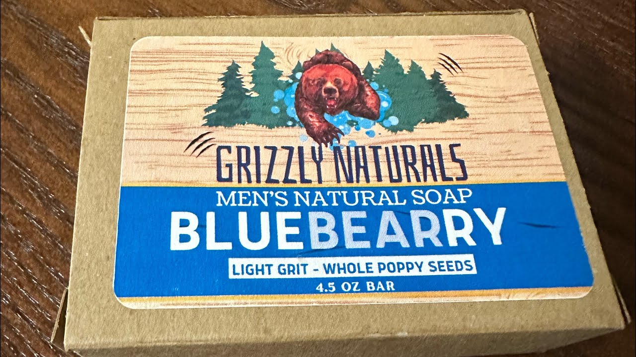 Grizzly Naturals BlueBeary Soap Review