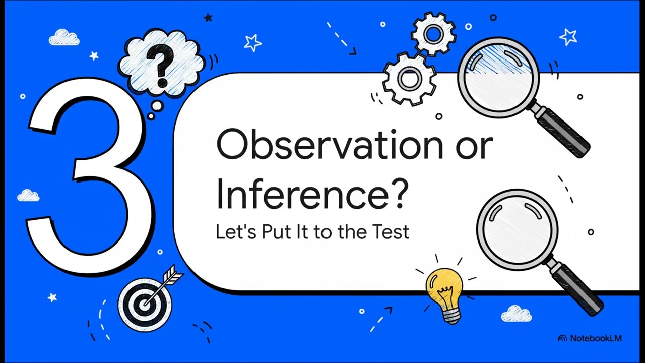 Observation vs Inference