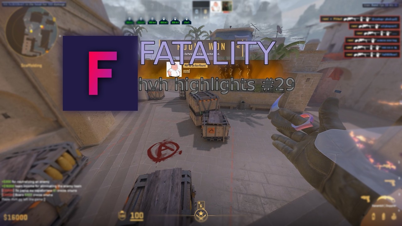 #cs2 FATALITY.WIN I HvH Highlights #29