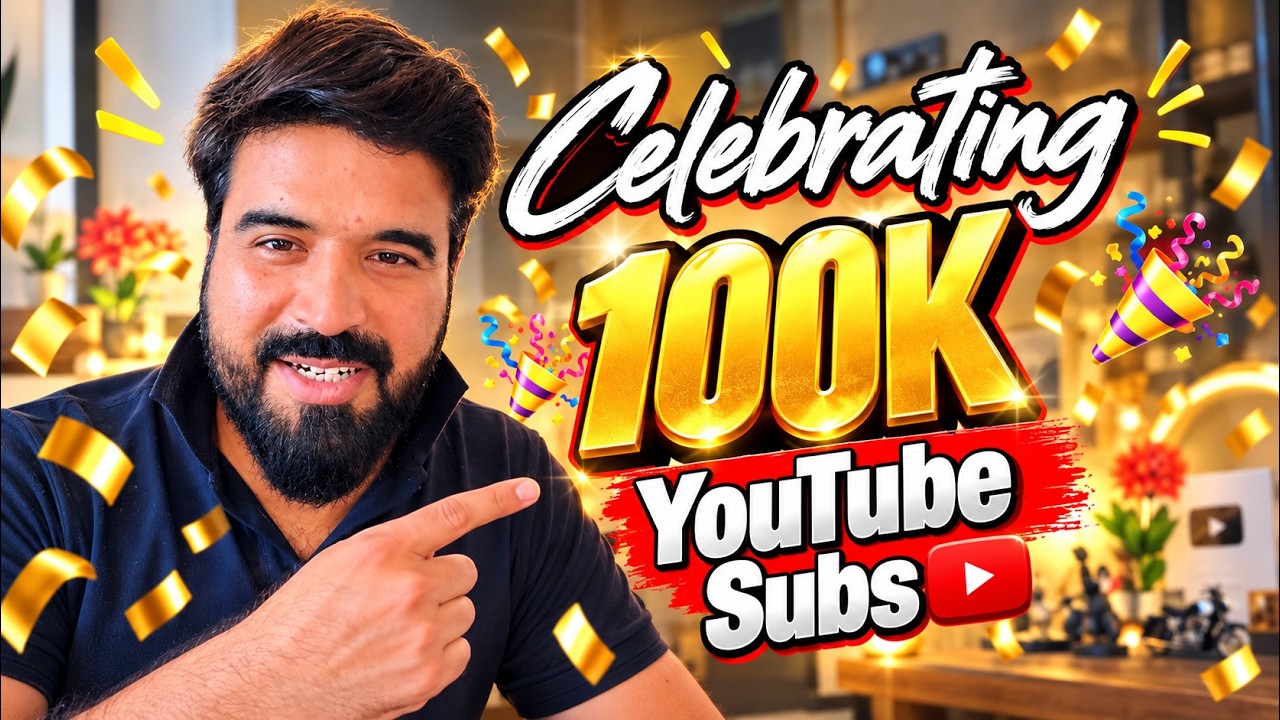 2 Years Ago, We Hit 100K Subscribers! 🎉🎉 | Ammar Biker