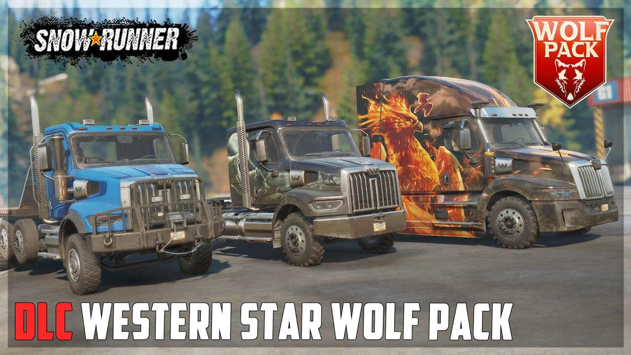 ТЯЖЕЛЫЕ ШОССЕЙНИКИ 🔥 DLC Western Star Wolf Pack ➤ SnowRunner