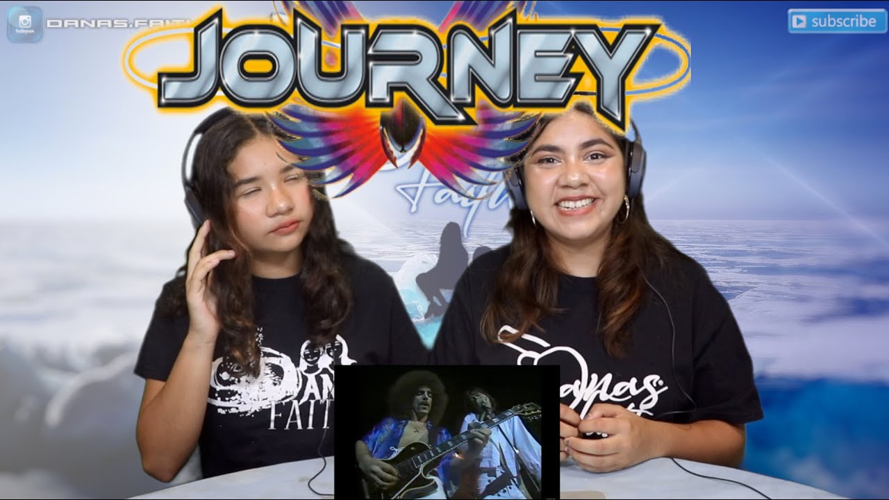 Two Girls React To Journey - Wheel in the Sky (Official Video - 1978)