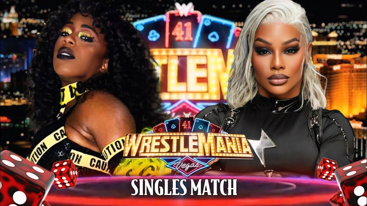 WWE 2K25 | Jade Cargill VS Naomi - Singles Match | WrestleMania 41