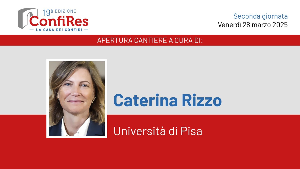 Confires 2025, seconda giornata - Inizio lavori e introduzione cantiere tecnologia