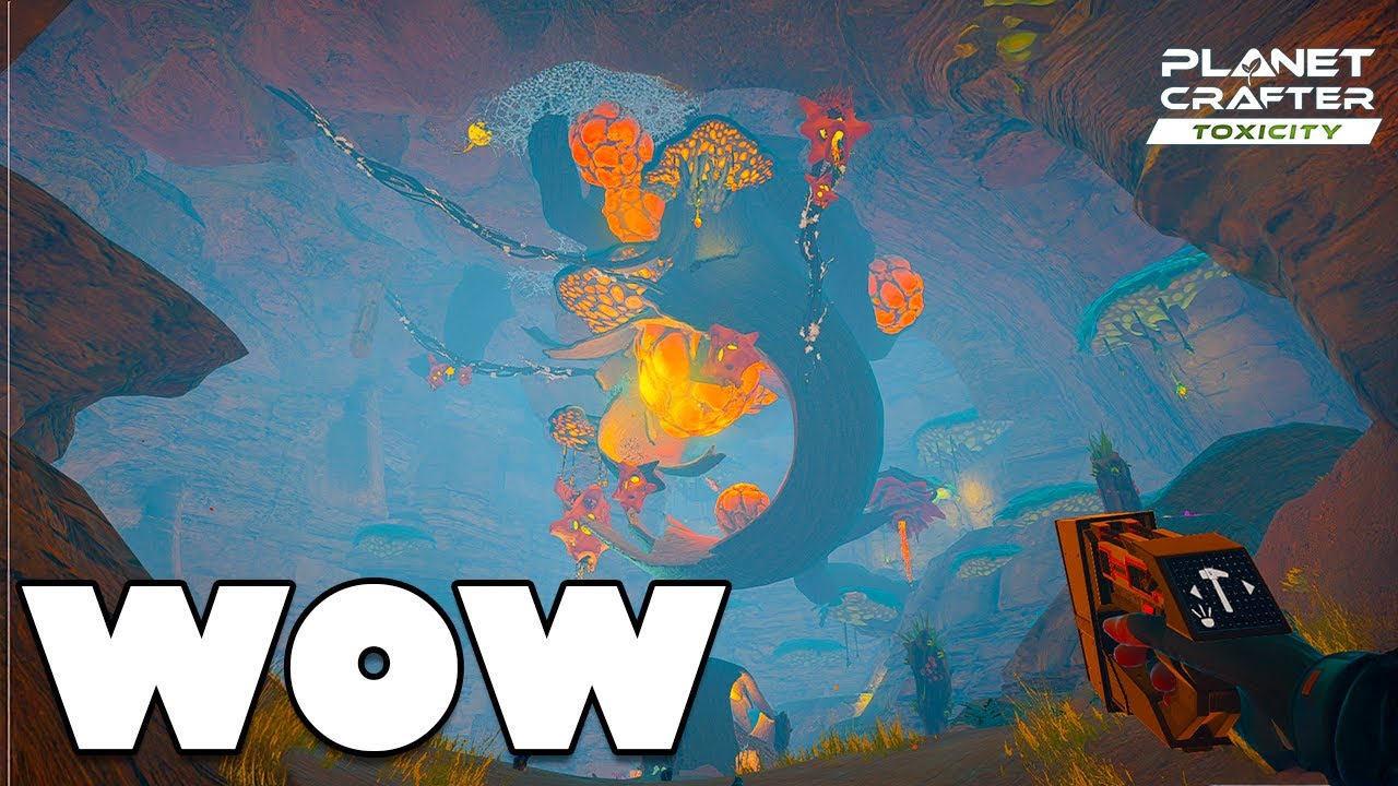 Hidden Cave Unlocked: Massive Rare Resources Discovered - Planet Crafter Toxicity
