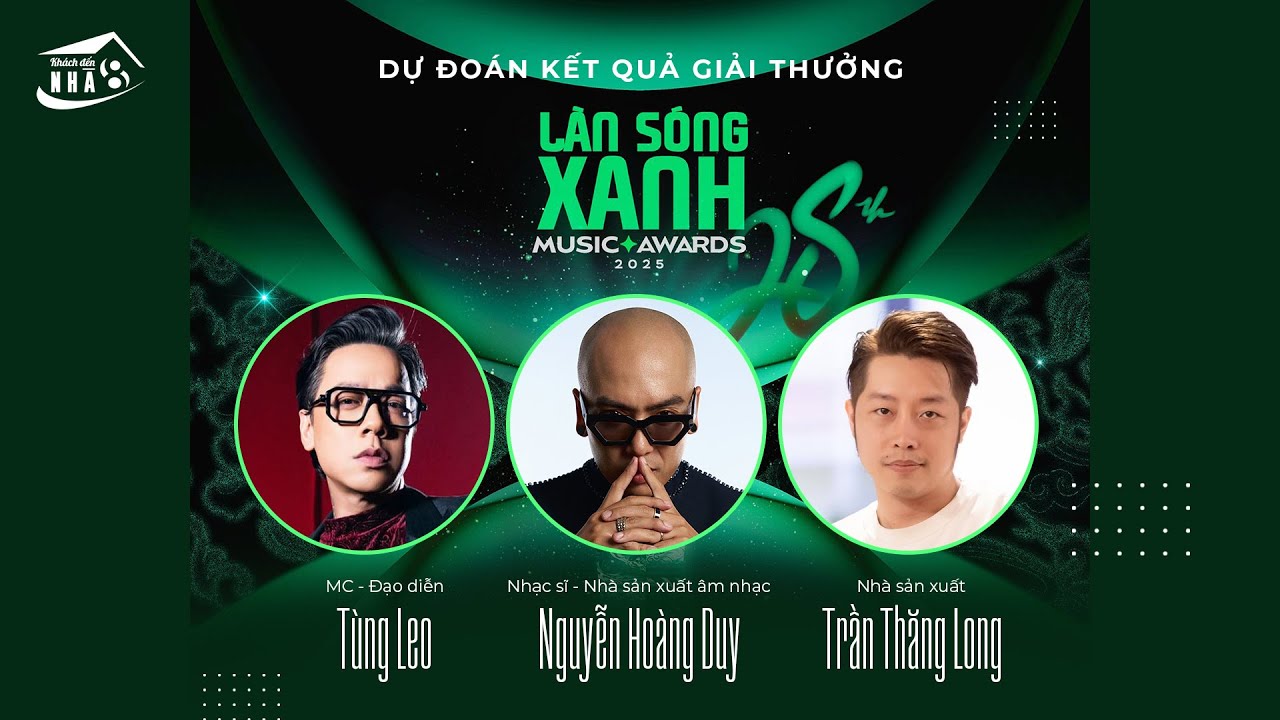 Dự đoán kết quả Làn Sóng Xanh 2025: Cân não với Hoà Minzy, Phương Mỹ Chi, Soobin, Nguyễn Hùng,...